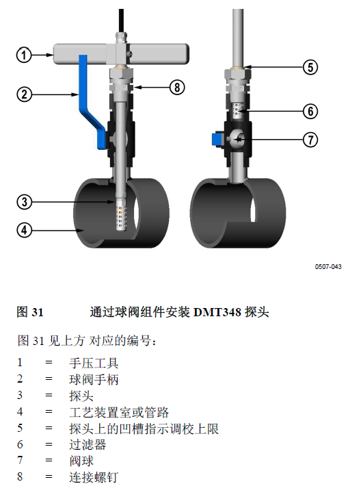 南京利诺威DMT348露点仪球阀安装.png